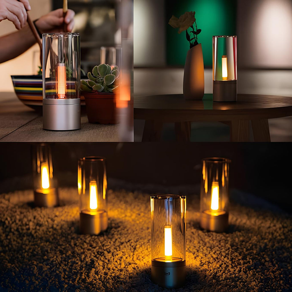Bordlampe LysaZen - Justerbar Moderne glød