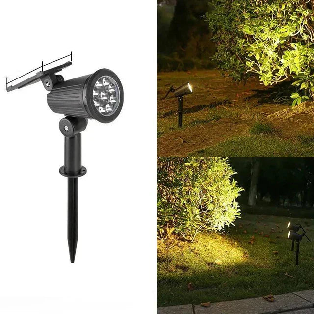 SolarFlare - Solcelledrevne LED-spotlights