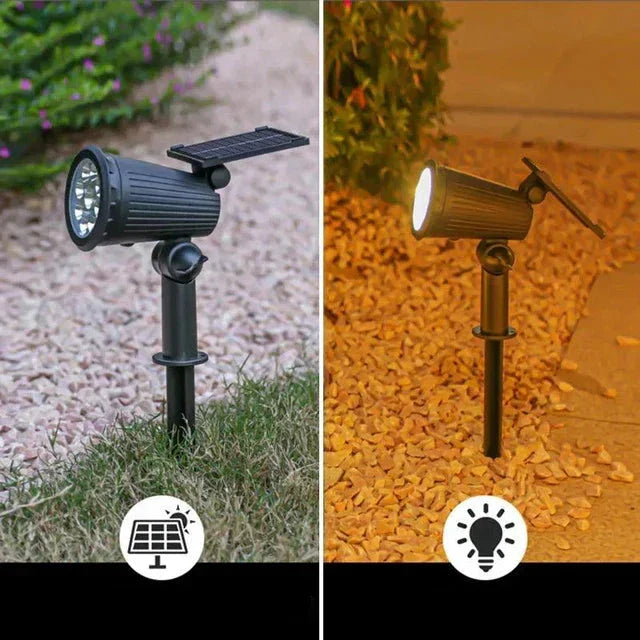 SolarFlare - Solcelledrevne LED-spotlights