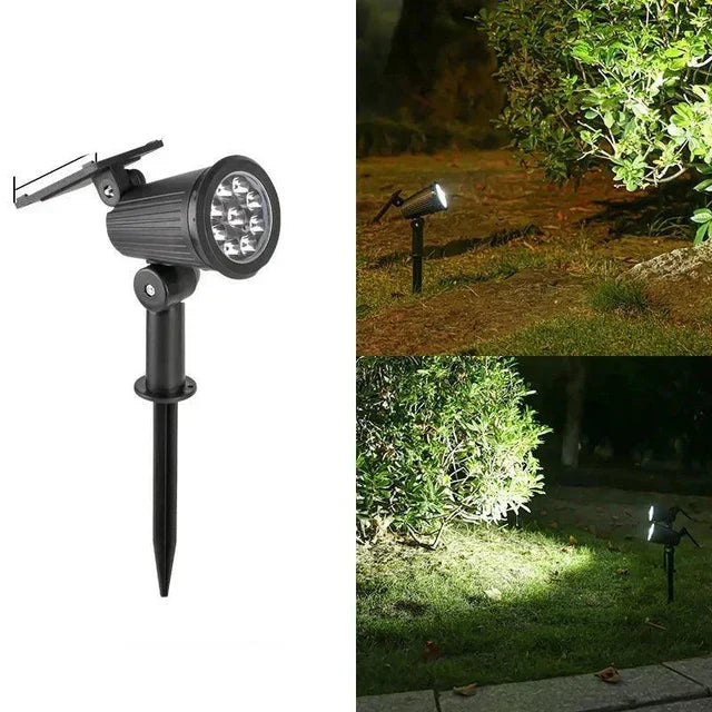 SolarFlare - Solcelledrevne LED-spotlights