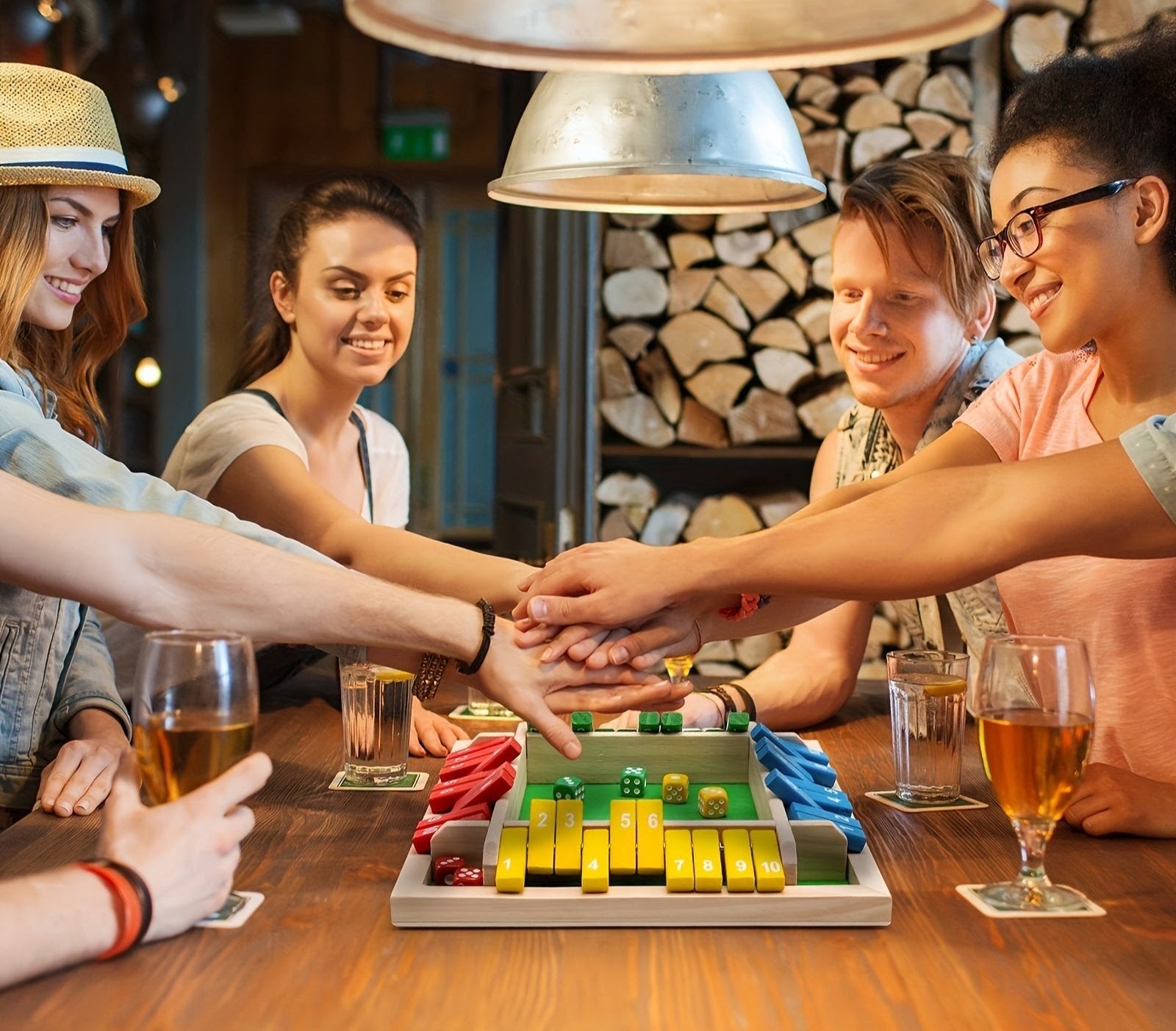 Shut The Box Game, terningspill i tre