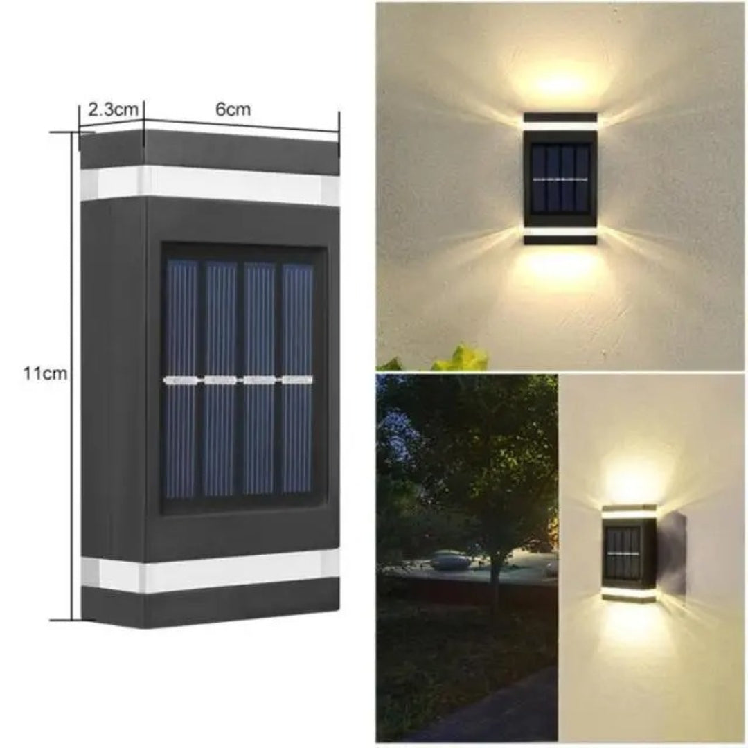 SolarGuard – Smart solcellelampe med automatisk sensorkontroll