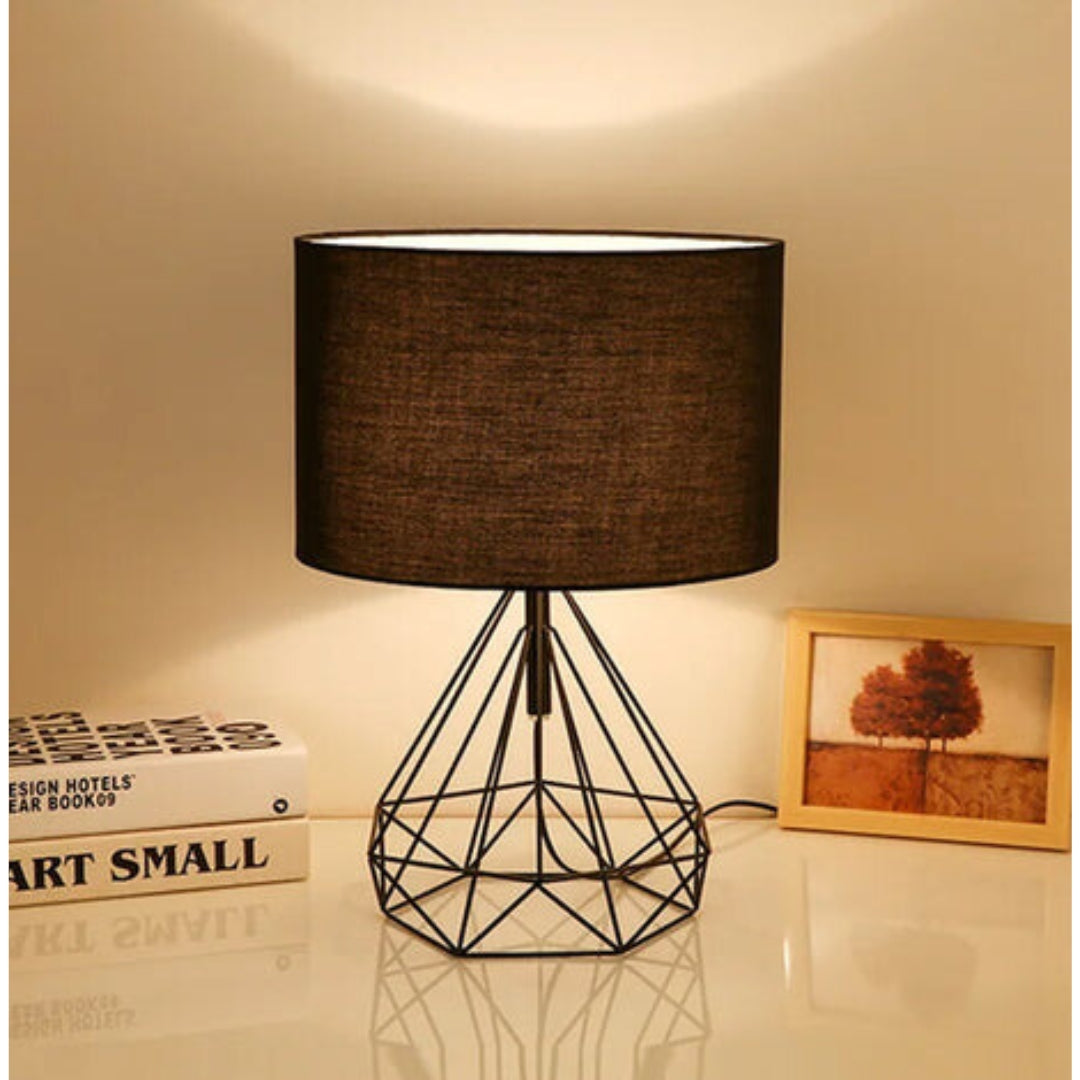 Moderne geometrisk trådlampe