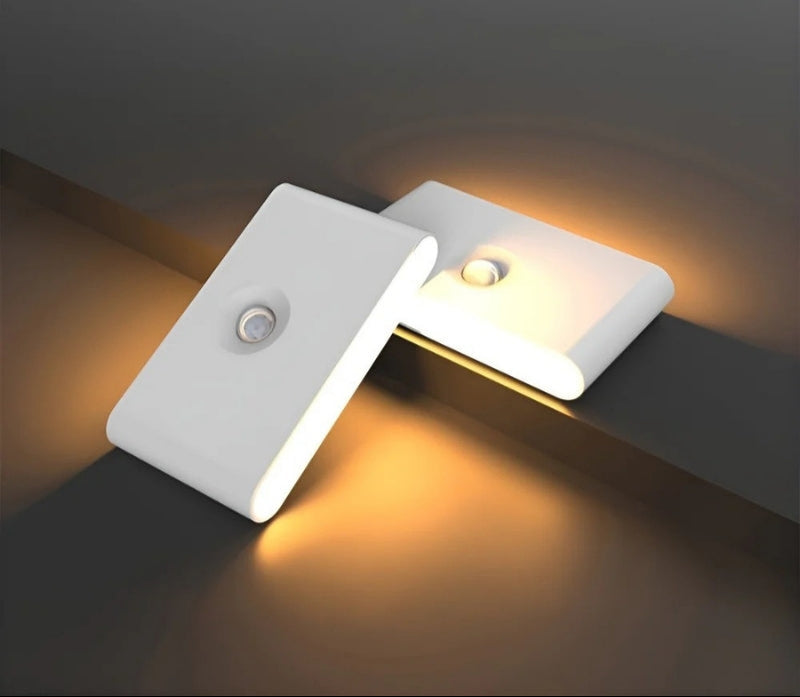 BrightGuard LED-vegglampe med bevegelsessensor