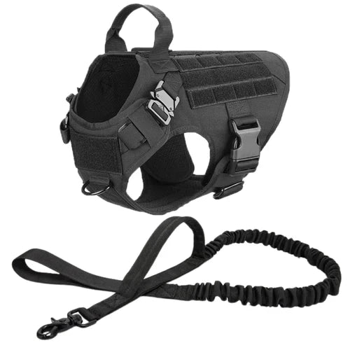 PawsSecur Taktisk Vest for hunder – Anti-pull sele med justerbare paneler