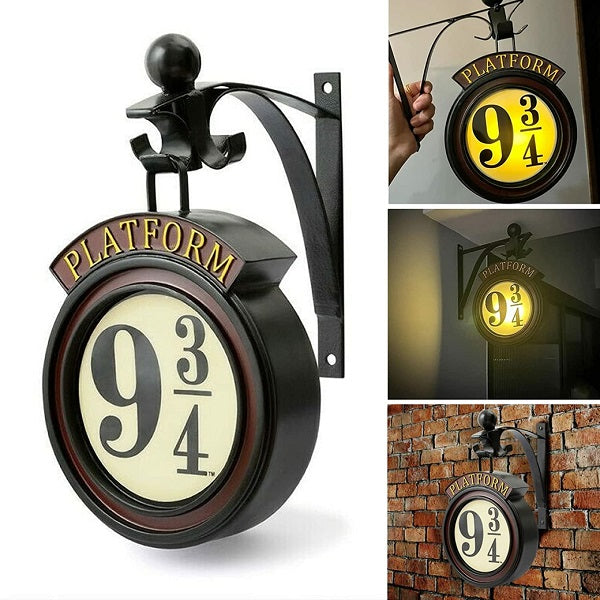 Harry Potter 9 3/4 Veggmontert plattformlampe