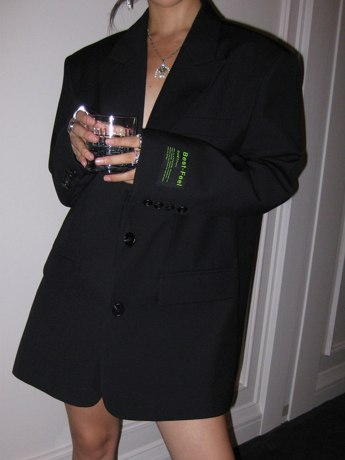 Olivia overdimensjonert klassisk blazer - tidløs eleganse og komfort