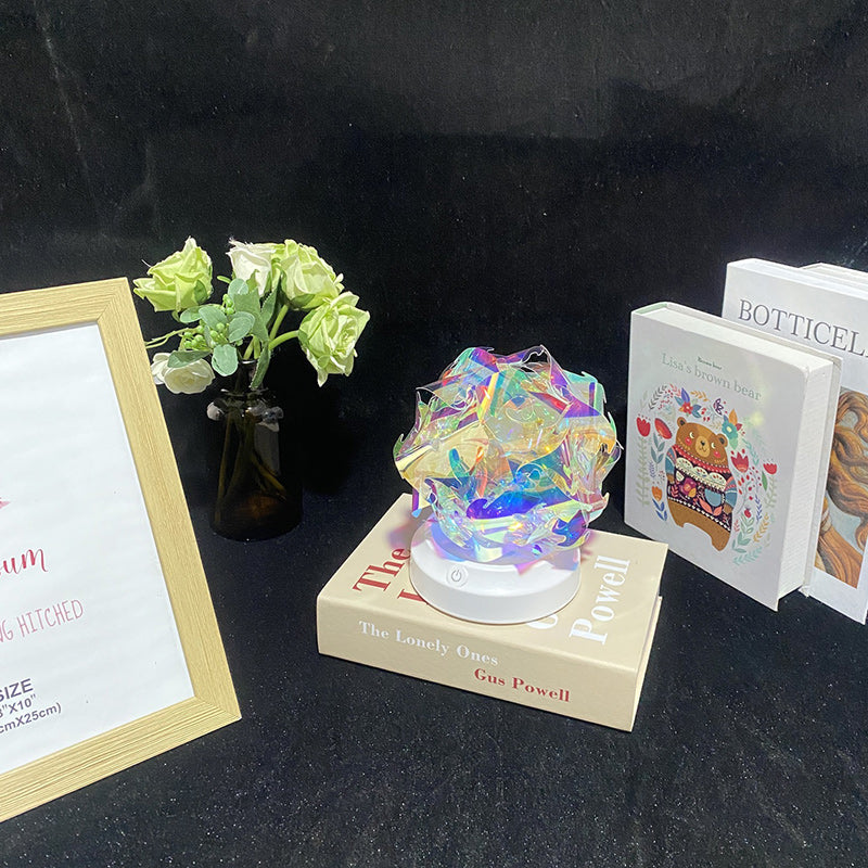 Justerbar sengelampe med lading og mykt lys