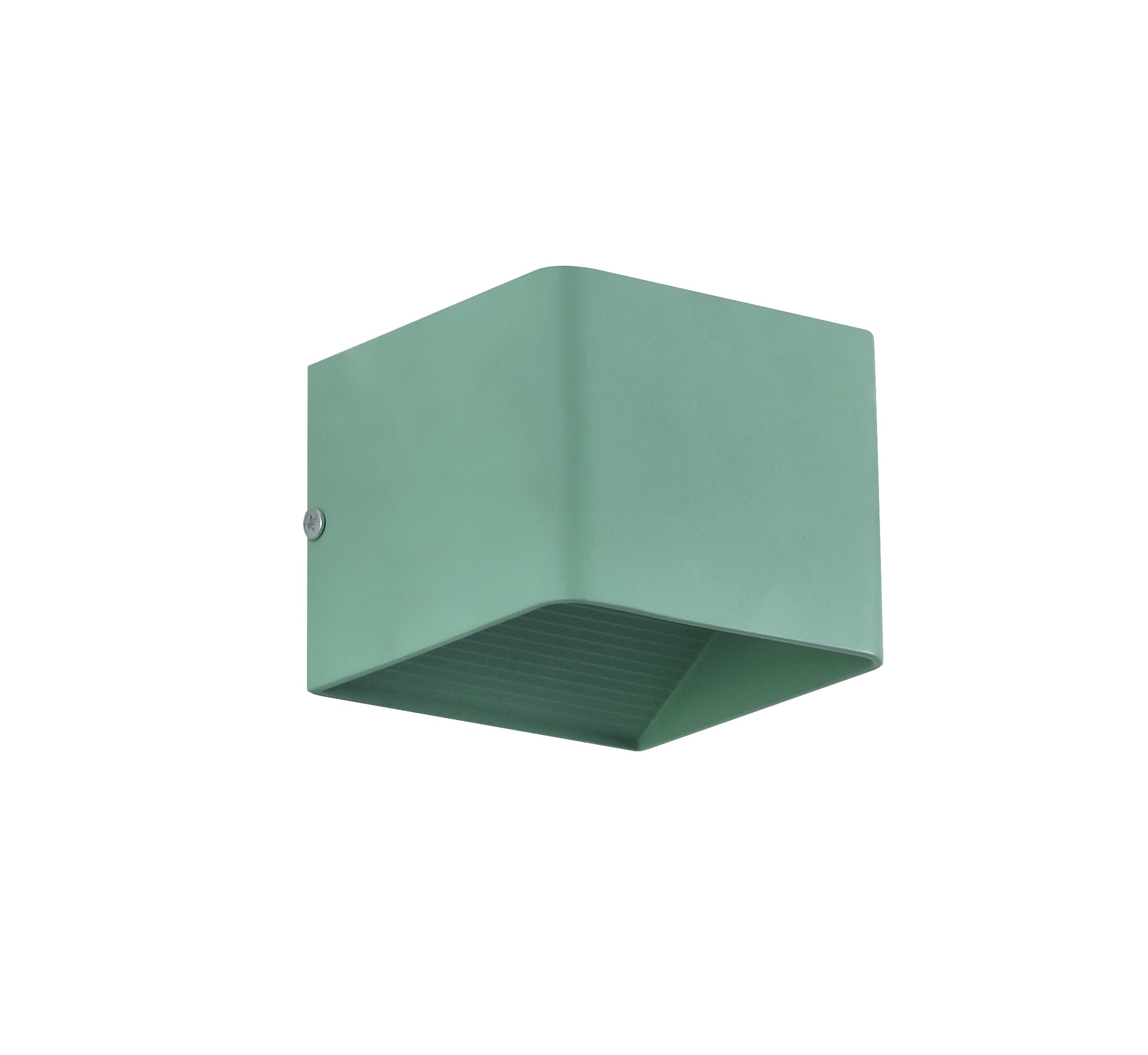 Kvadratisk vegglampe med unik design