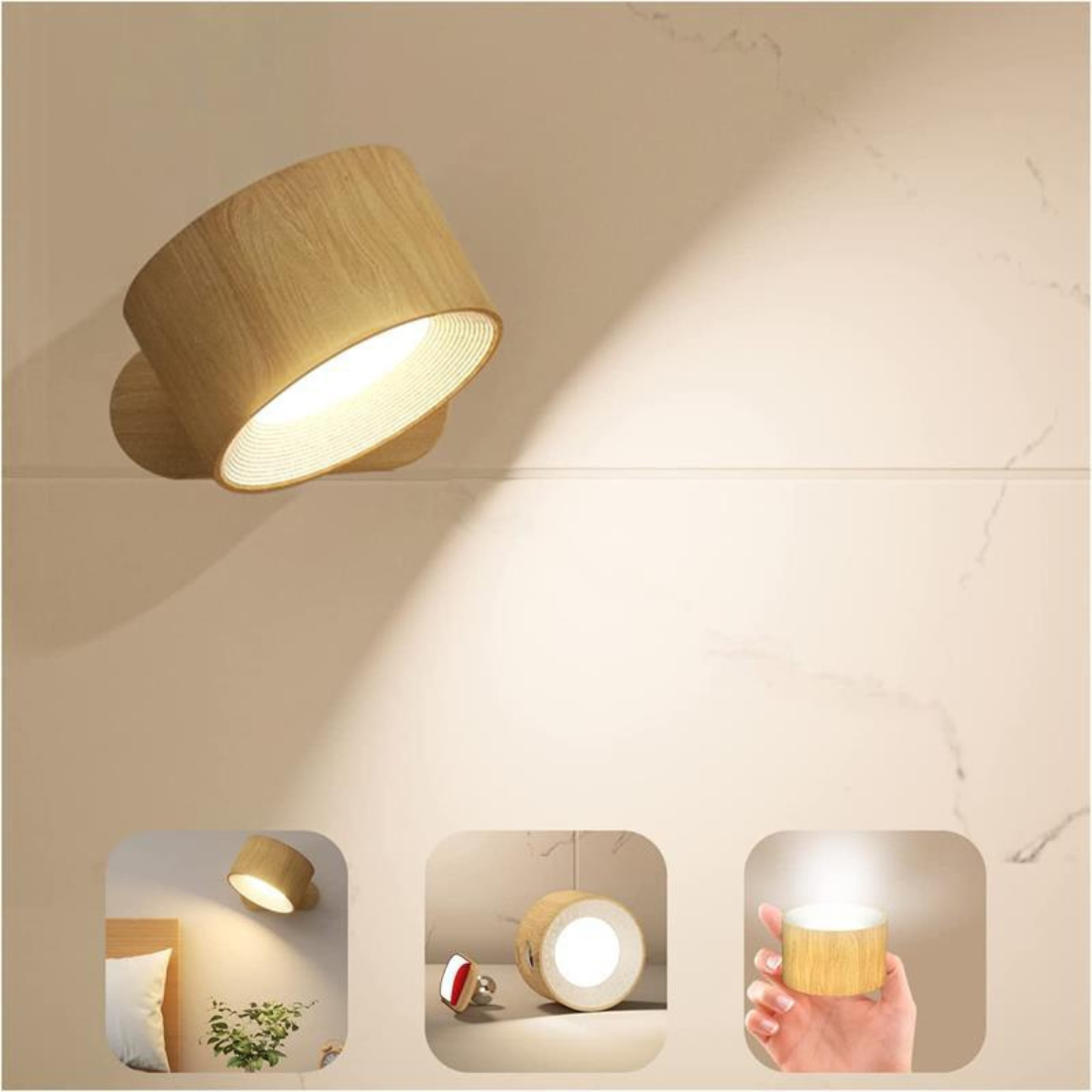 Illuminate - Justerbar veggmontert LED-lysarmatur