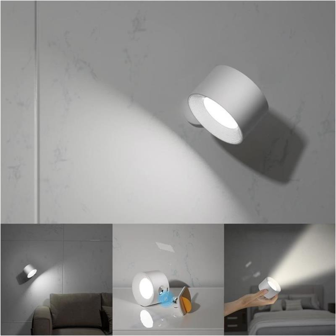 Illuminate - Justerbar veggmontert LED-lysarmatur