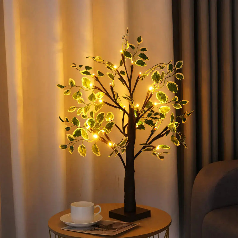 LeafLight - Unik lampe i tre