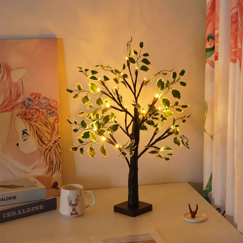 LeafLight - Unik lampe i tre