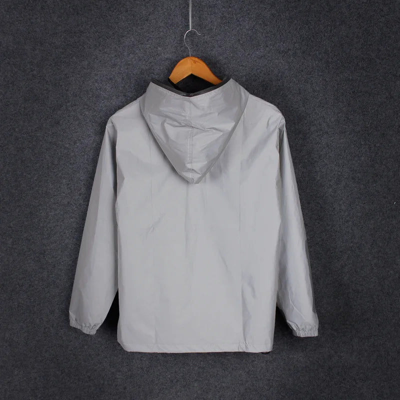 Hera - Uformell unisex-refleksjakke med hette