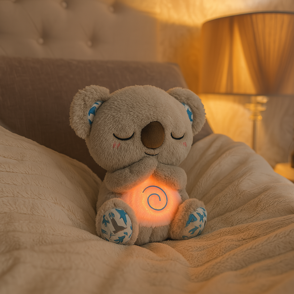 Aura – Beroligende Koala-plysjleke for avslapning og stresslindring | Myk kosevenn for barn og voksne