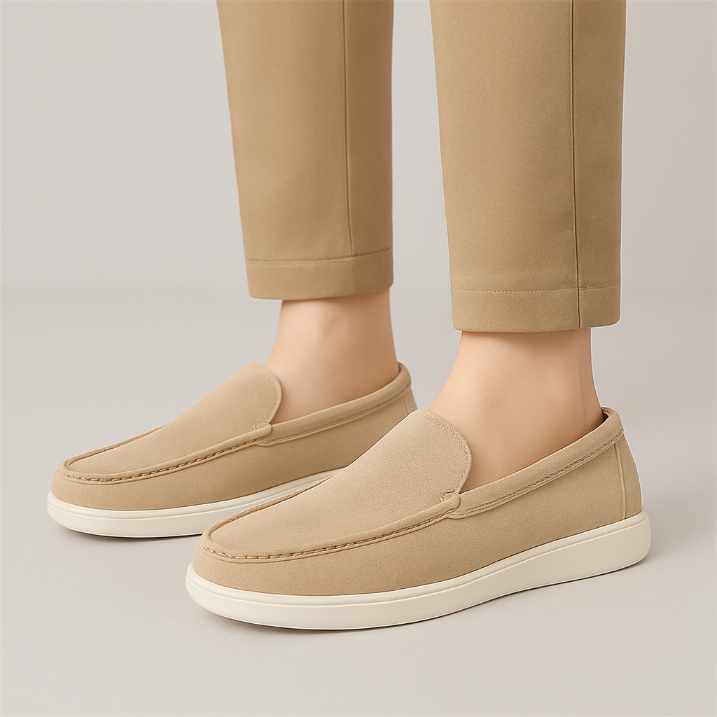 Boston Penny Loafer for herrer – Tidløs stil med polstret innersåle