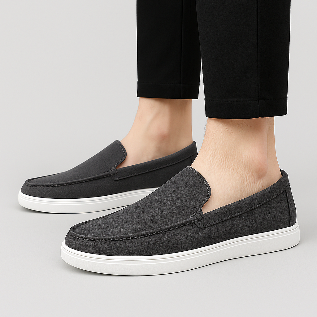 Boston Penny Loafer for herrer – Tidløs stil med polstret innersåle