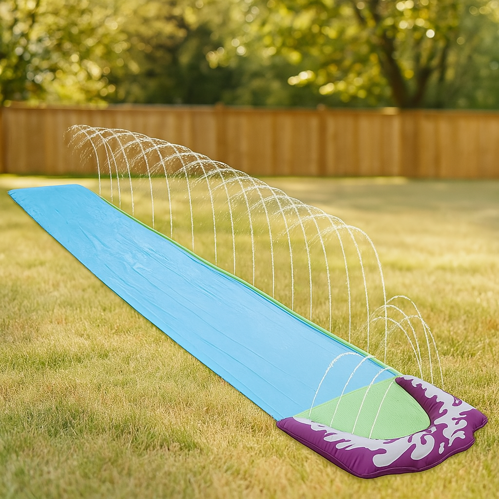 Kjempestor oppblåsbar vannsklie (5,0 m) – 73,66 cm bred – for barn og voksne