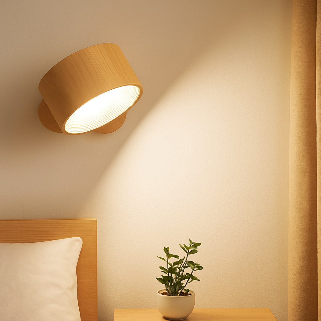 Easystick – Magnetisk, Trådløs Vegglampe med LED | Oppladbar og Selvklebende