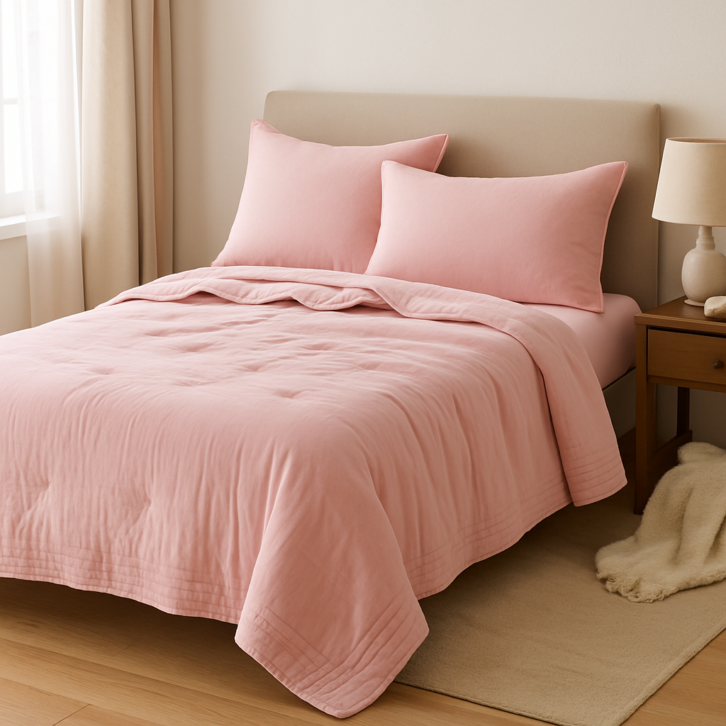 SoftSleep – Lett og Pustende Soveteppe for Varmere Netter