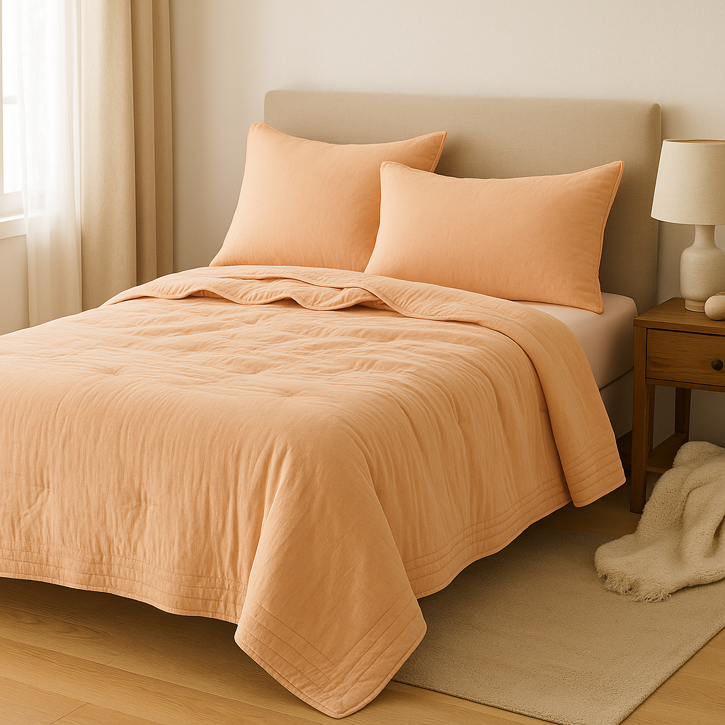 SoftSleep – Lett og Pustende Soveteppe for Varmere Netter
