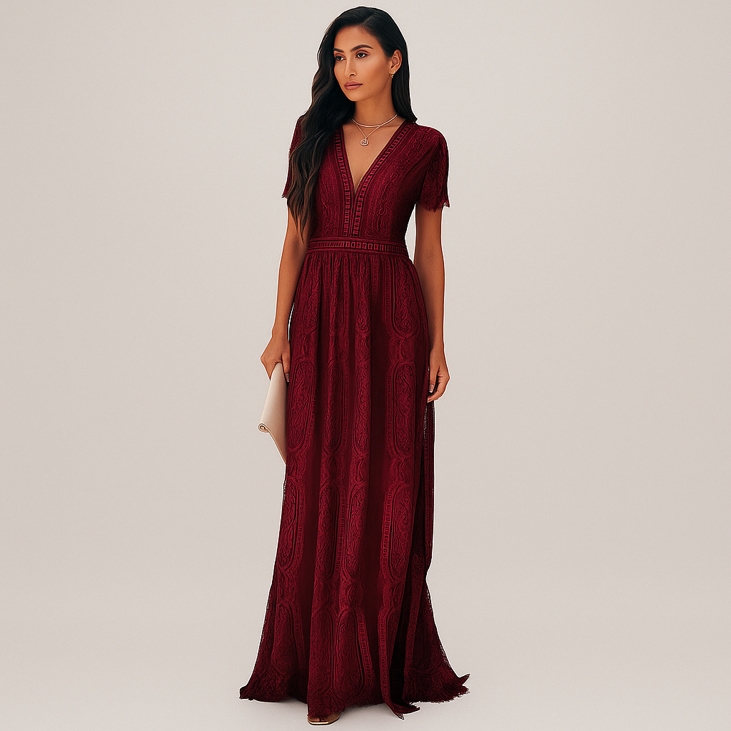 Elise - Elegant kjole med åpne detaljer