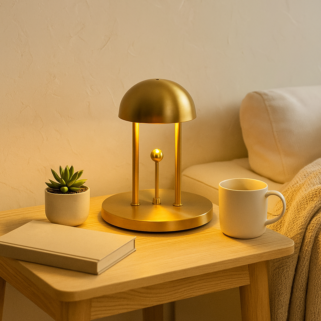 LumaDome - Minimalistisk kuppelformet bordlampe