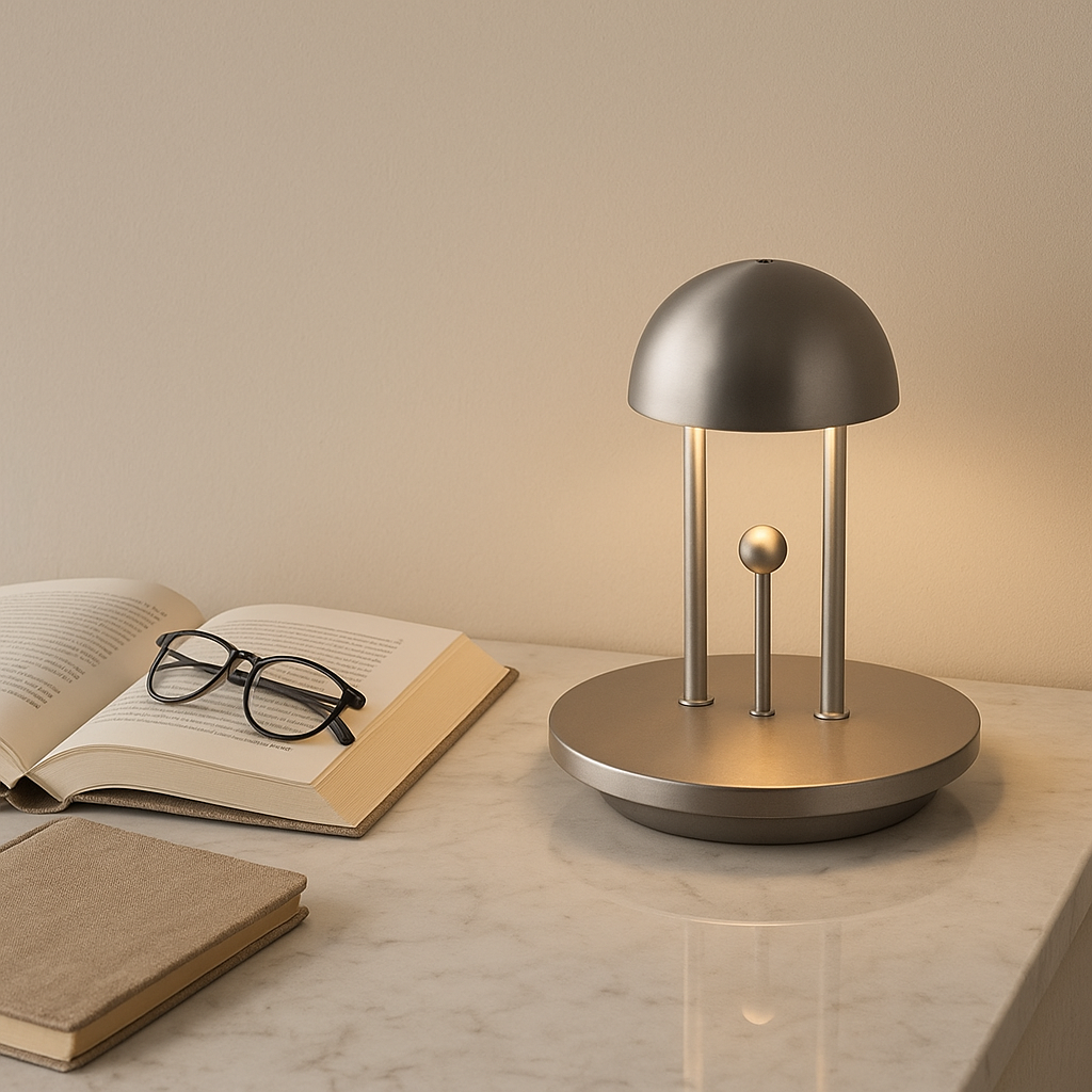 LumaDome - Minimalistisk kuppelformet bordlampe
