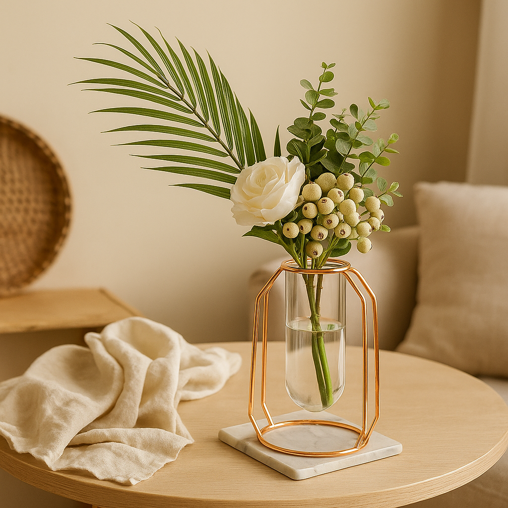Klar Elegance glassvase – Elegant stativ for sofistikerte blomsterdekorasjoner