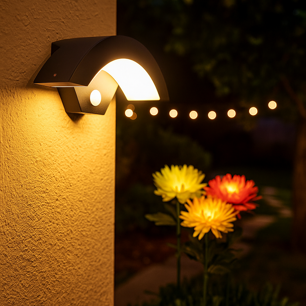 EyeGlow justerbar vegglampe – elegant minimalistisk design