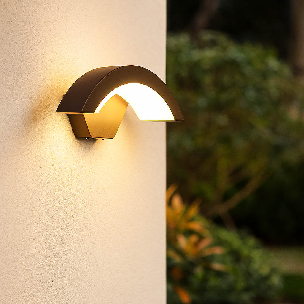 EyeGlow justerbar vegglampe – elegant minimalistisk design