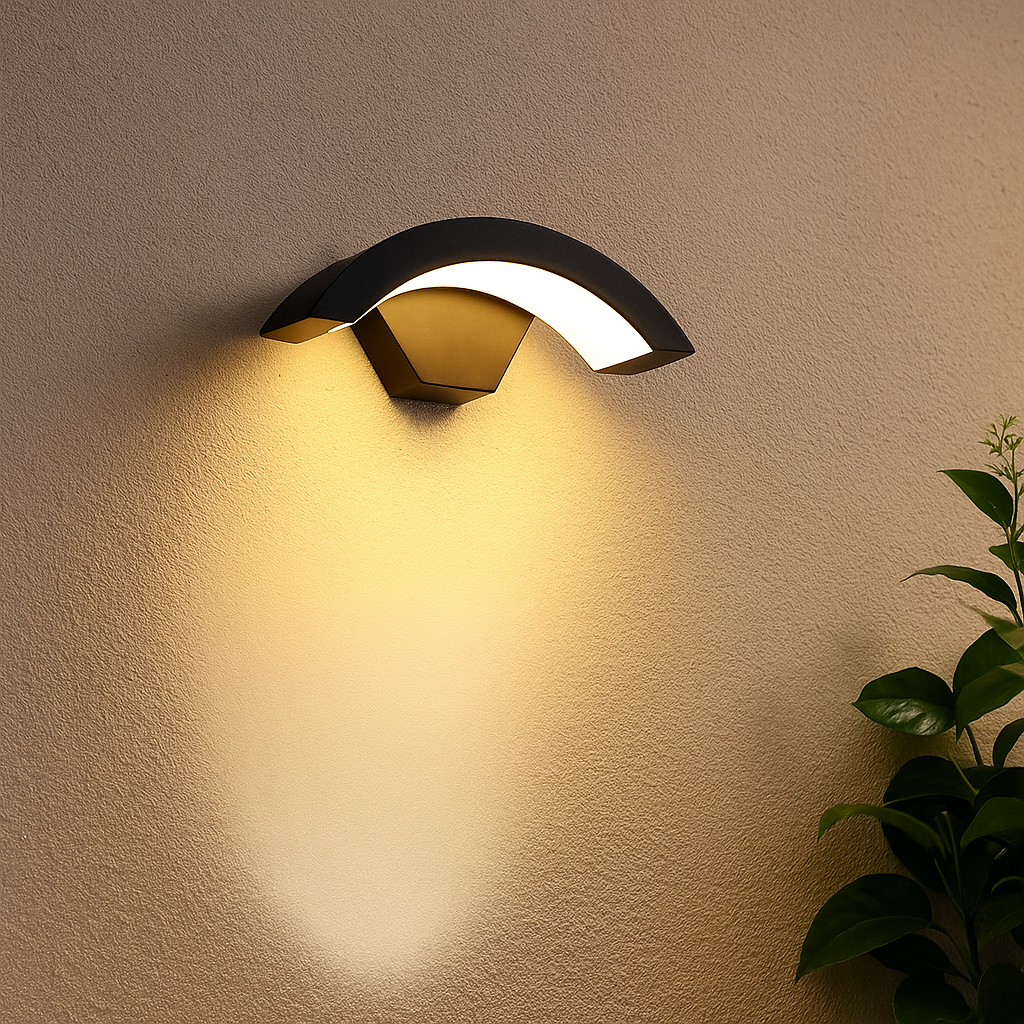 EyeGlow justerbar vegglampe – elegant minimalistisk design