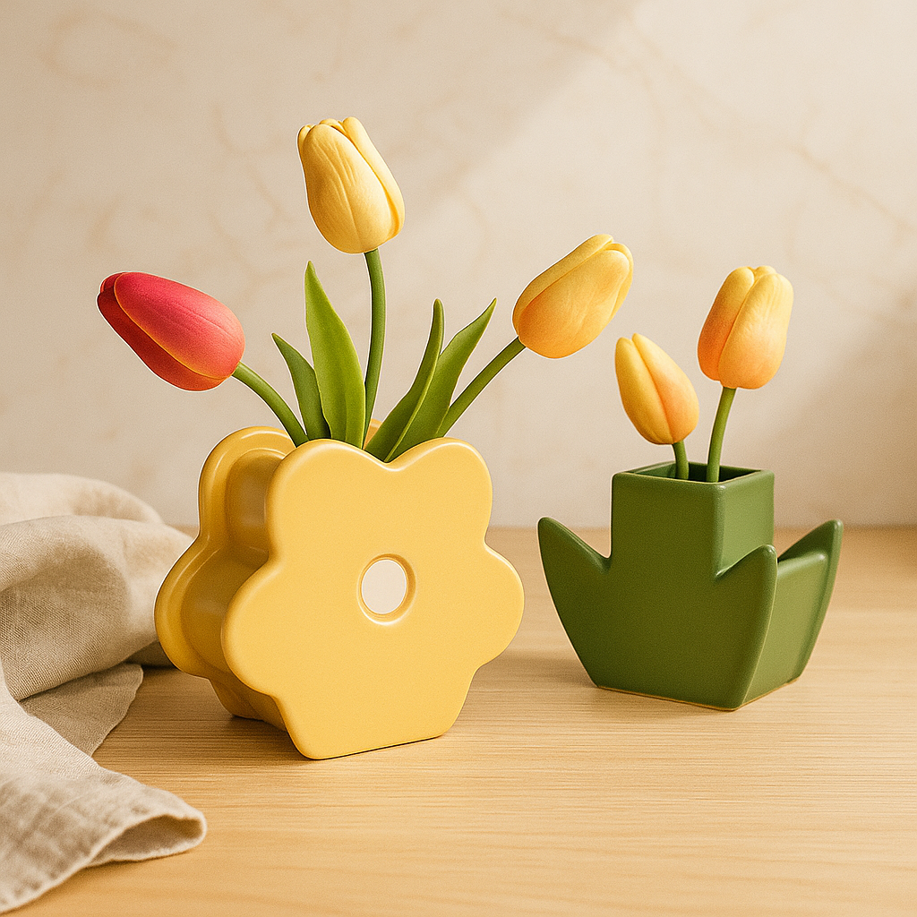 NordicBloom - Livlig dekorativ vase