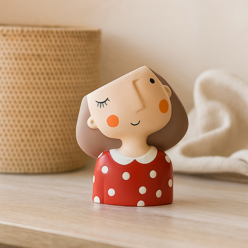 UrbanSprout miniatyrharpiksplantesett – Lekne sukkulentpotter