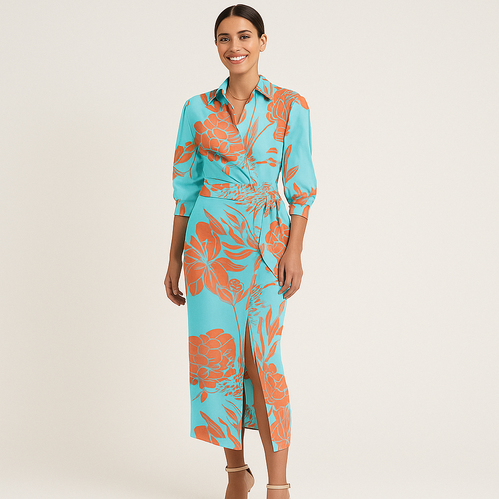 Anna - Sommerlig elegant kjole
