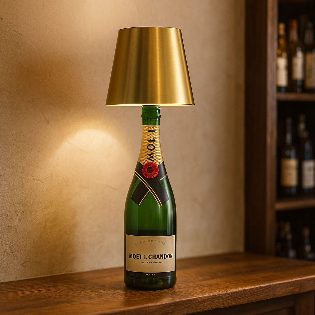 LumiBottle LED-lampe – Stilig oppladbar lampe