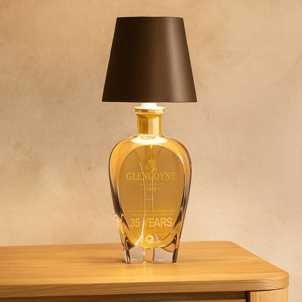 LumiBottle LED-lampe – Stilig oppladbar lampe