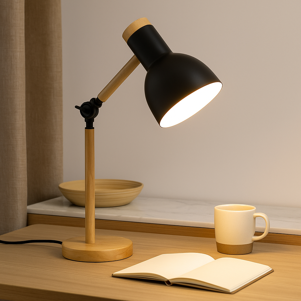 LumaFlex – Justerbar LED-skrivebordslampe