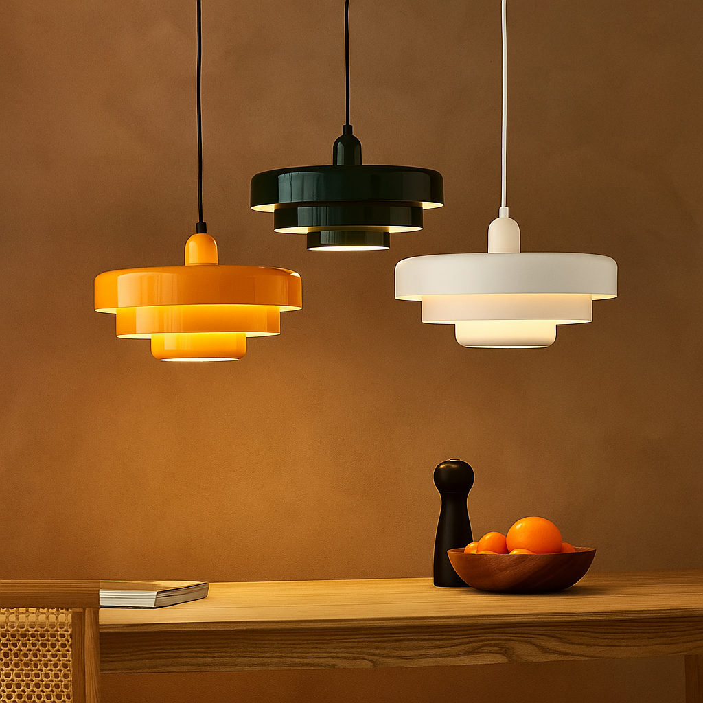 ScandiGlow – Slank glasslampe for et moderne nordisk interiør
