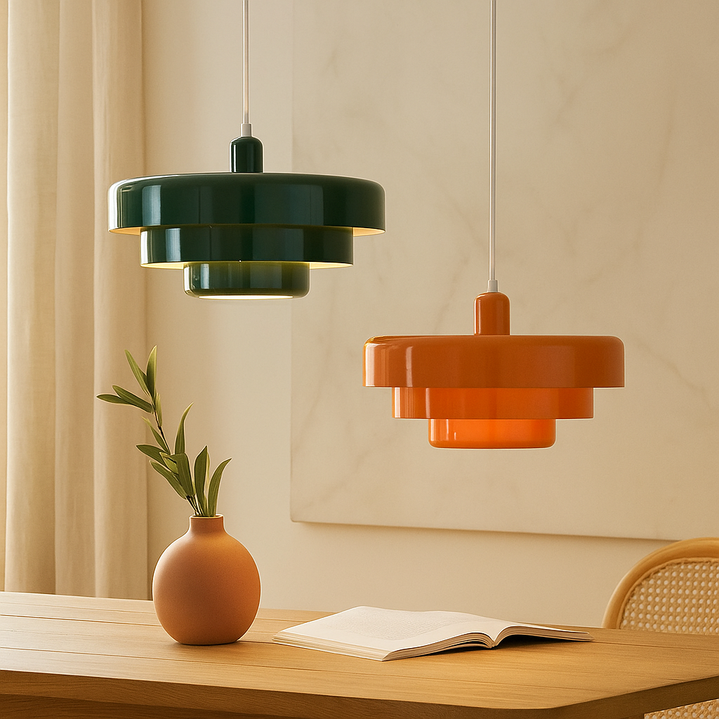 ScandiGlow – Slank glasslampe for et moderne nordisk interiør