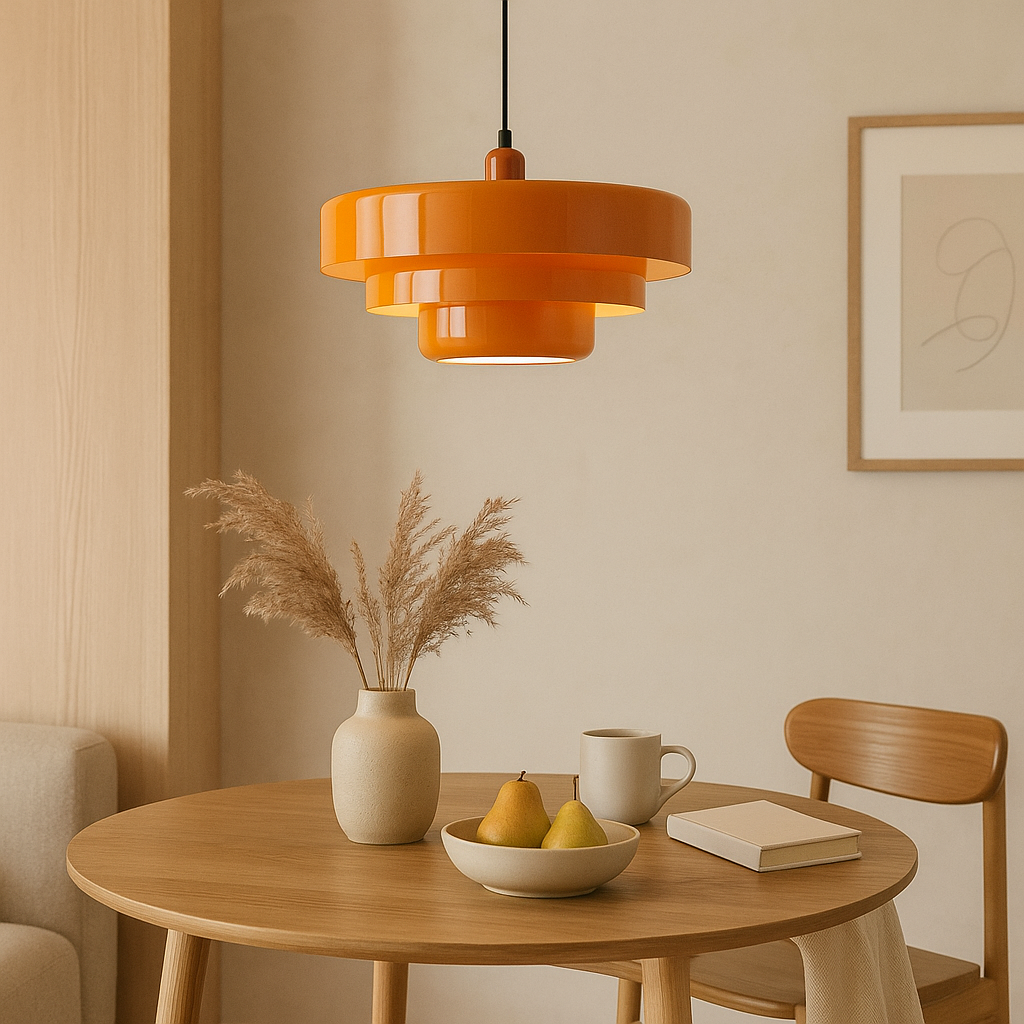 ScandiGlow – Slank glasslampe for et moderne nordisk interiør