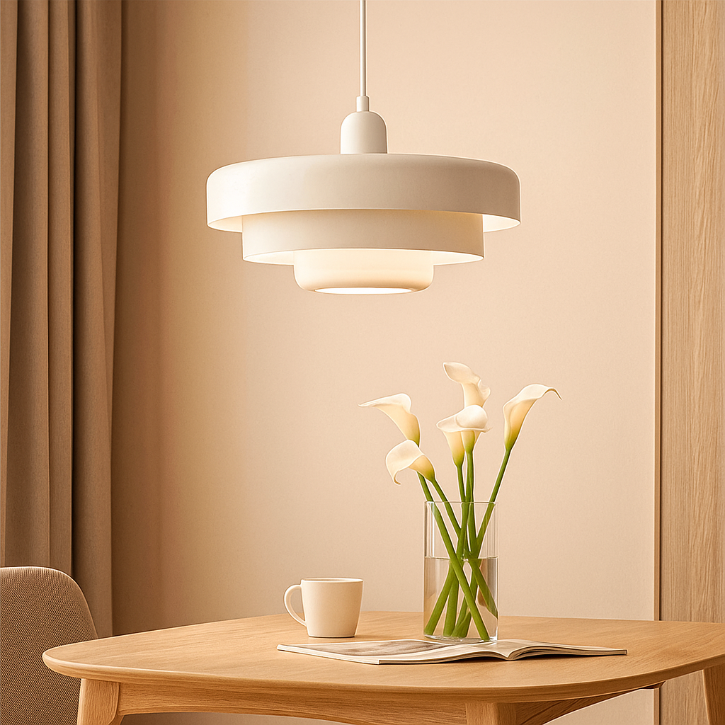 ScandiGlow – Slank glasslampe for et moderne nordisk interiør
