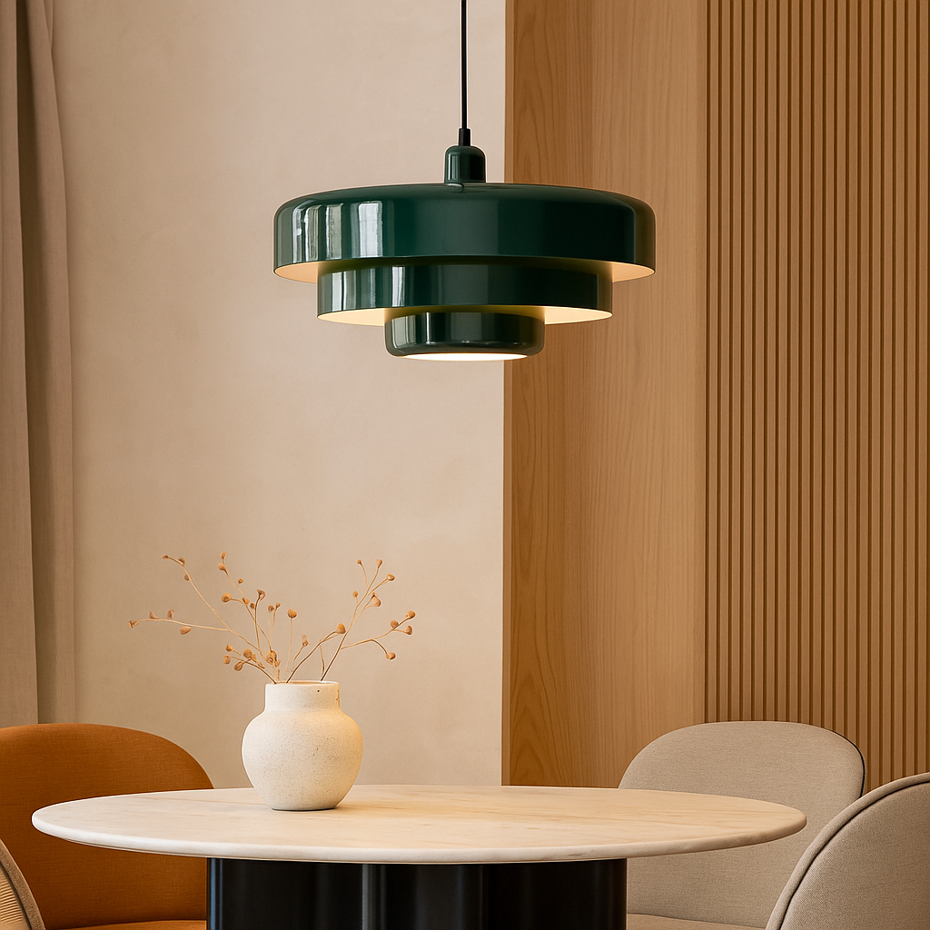 ScandiGlow – Slank glasslampe for et moderne nordisk interiør