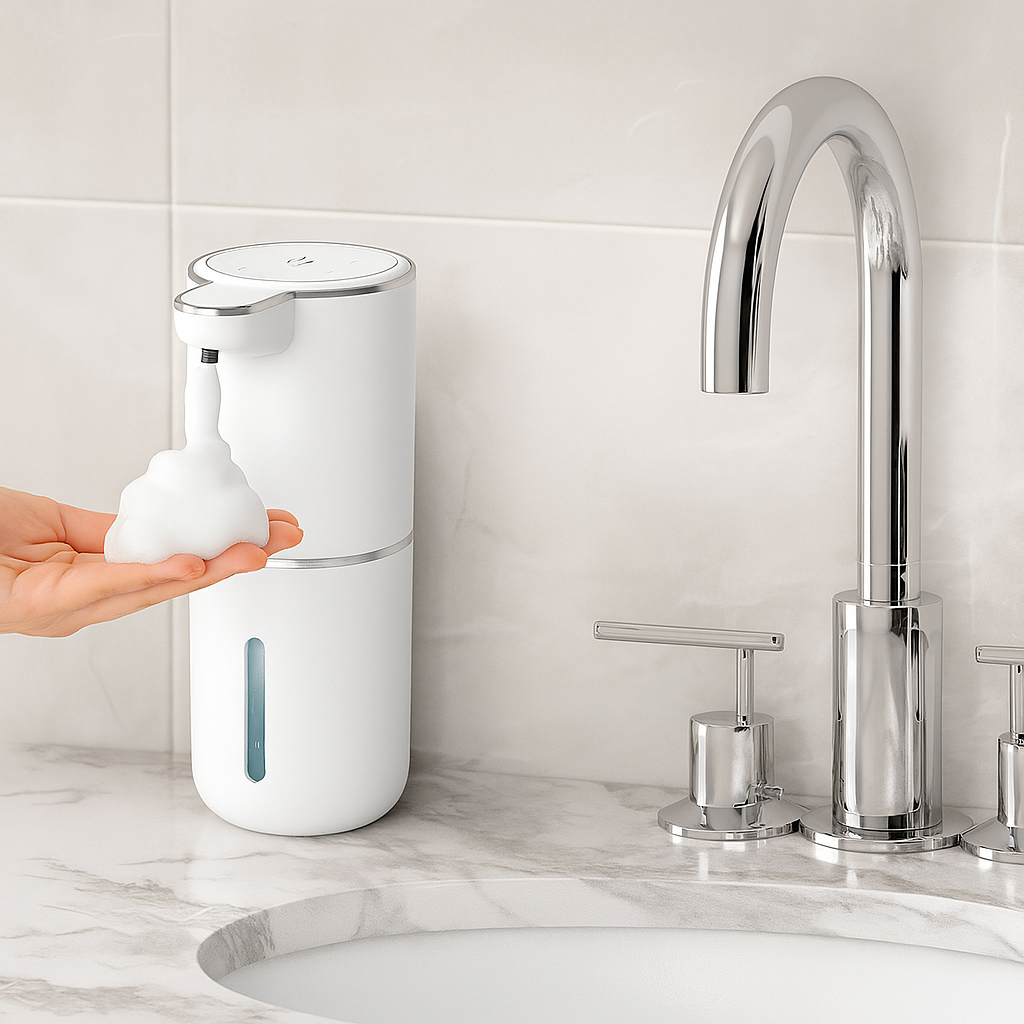 Automatisk såpedispenser – berøringsfri sensorpumpe for hygienisk håndvask
