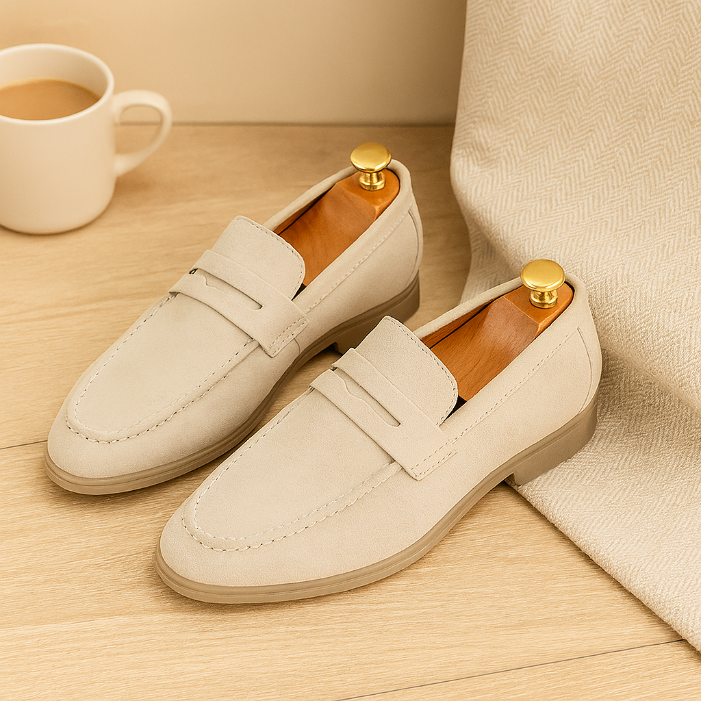 Allsidige forretnings- og fritidsloafers for menn – stilige og enkle slip-on flats
