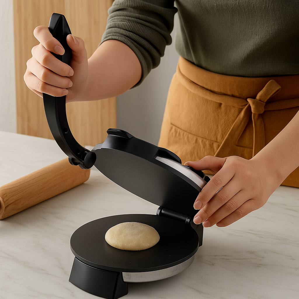 RotiMaster – Helautomatisk Maskin for Roti, Chapati og Tortilla