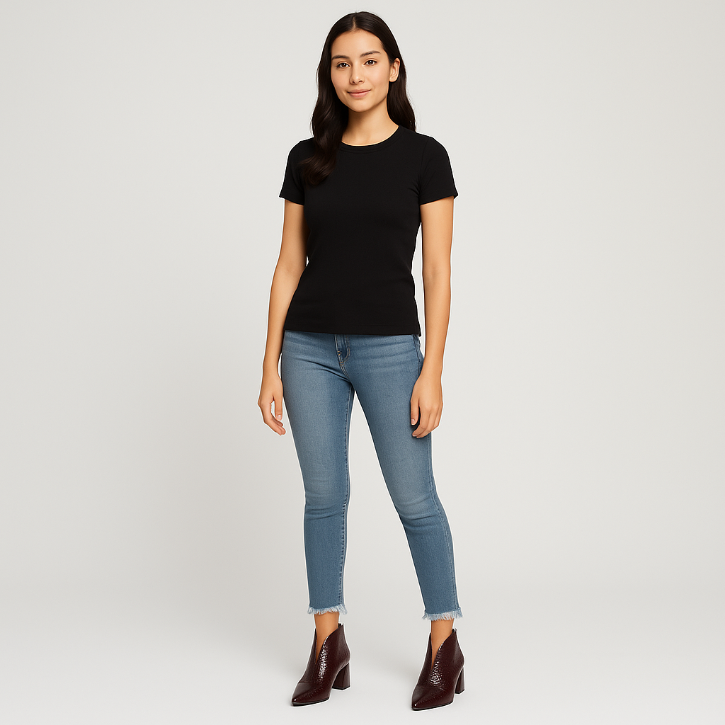 CityBelle dames slip-on ankelstøvletter – elegante ankelstøvletter for hverdagsbruk