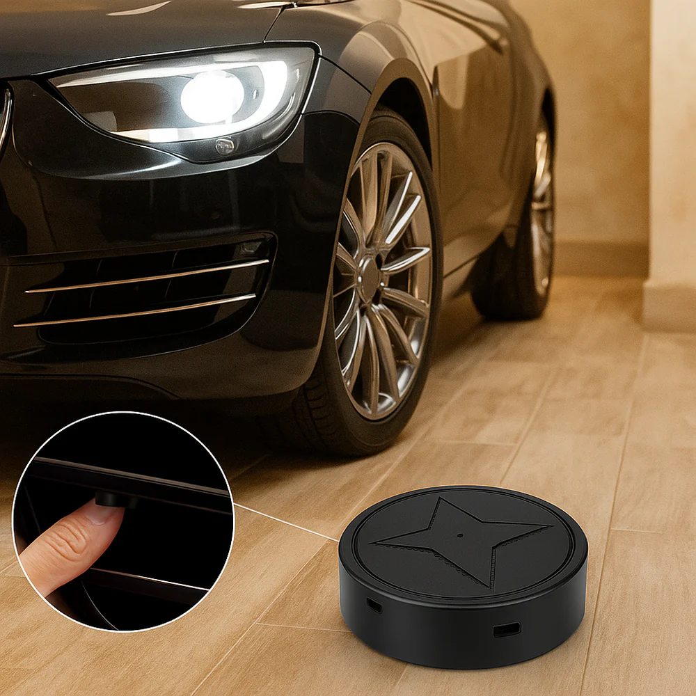 MiniTrack – Kraftig Magnetisk GPS-Sporsender for Trygg Overvåkning