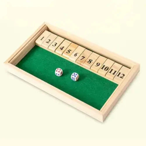 Morsomme familiespill | Shut The Box brettspill