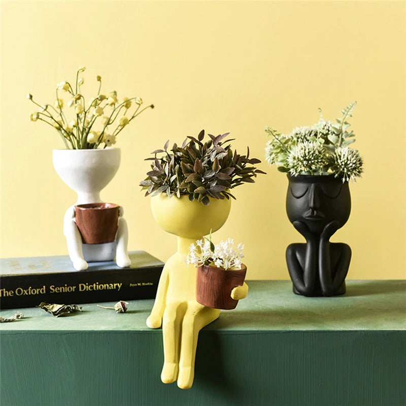 MiniLeaf Keramisk Sukkulentpotte – Pretty Little Planter